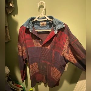 Vintage Patterned Men’s long sleeve